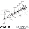 Cifial 32217BS.L 32217BS.R Brookhaven Lever 3 4 Inch Wall Stop Valve Dimension